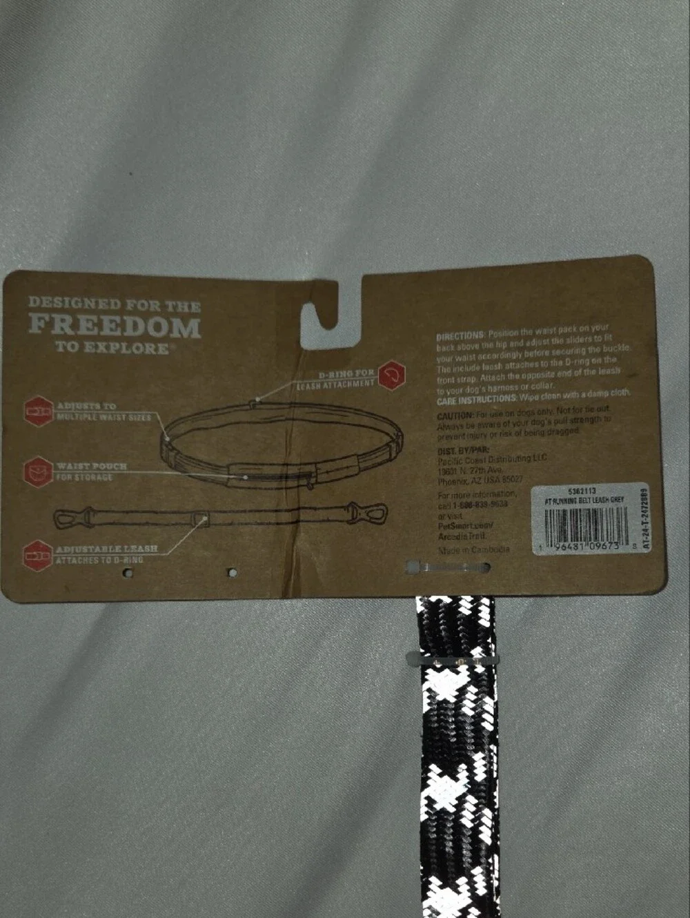 Hands-Free Running Leash